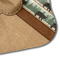 Cabin Hooded Baby Towel- Detail Corner