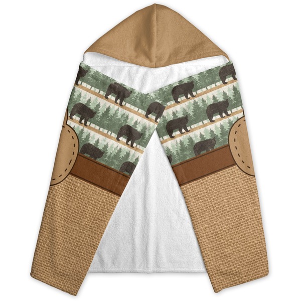 Cabin Hooded Towel - Folded