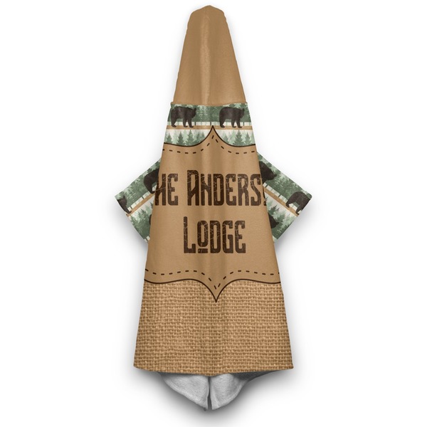 Cabin Hooded Towel - Hanging