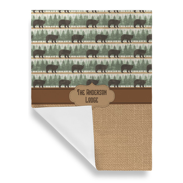 Cabin House Flags - Single Sided - FRONT FOLDED