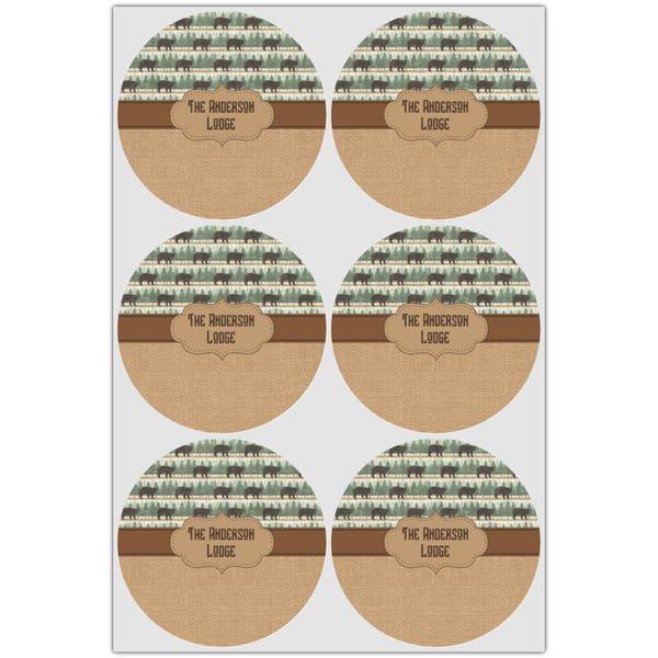 Cabin Icing Circle - Large - Set of 6