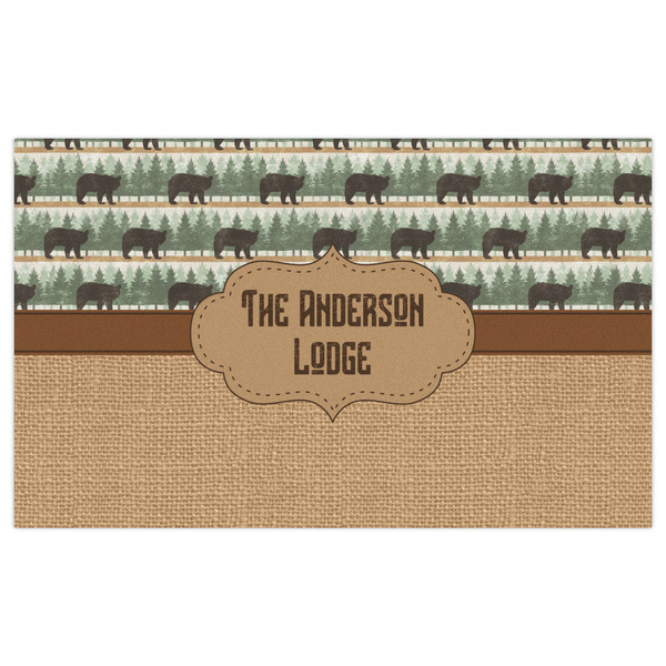 Cabin Indoor / Outdoor Rug - 3'x5' - Front Flat