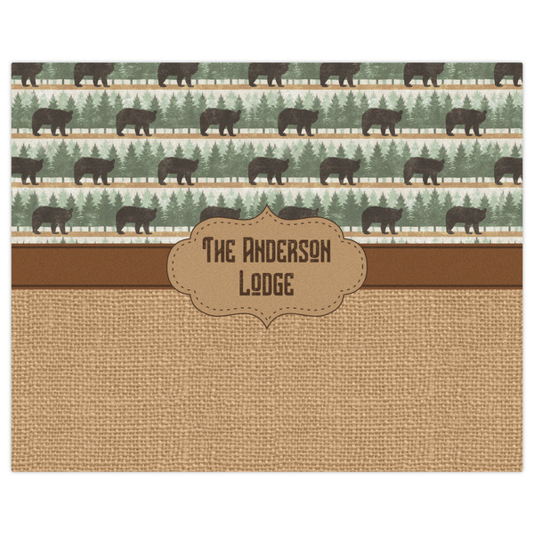 Cabin Indoor / Outdoor Rug - 8'x10' - Front Flat