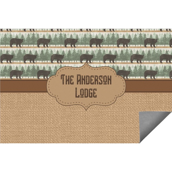 Custom Cabin Indoor / Outdoor Rug - 3'x5' (Personalized)