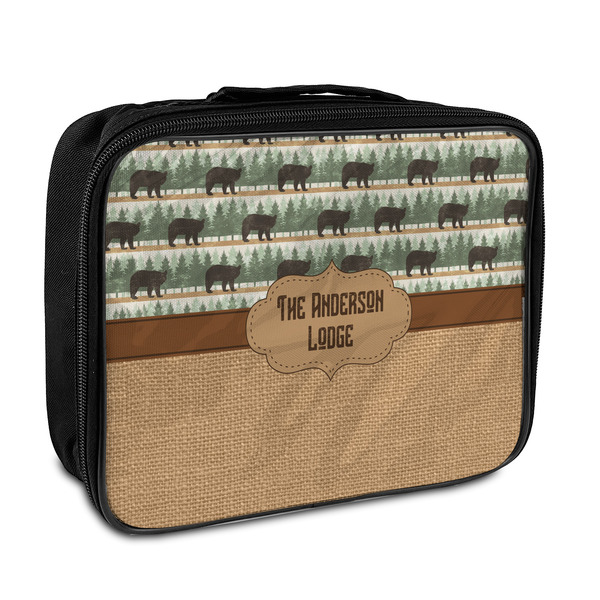 Custom Cabin Insulated Lunch Bag (Personalized)