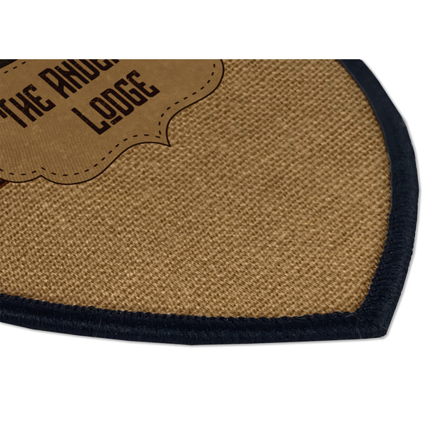 Cabin Iron on Shield 3 Detail