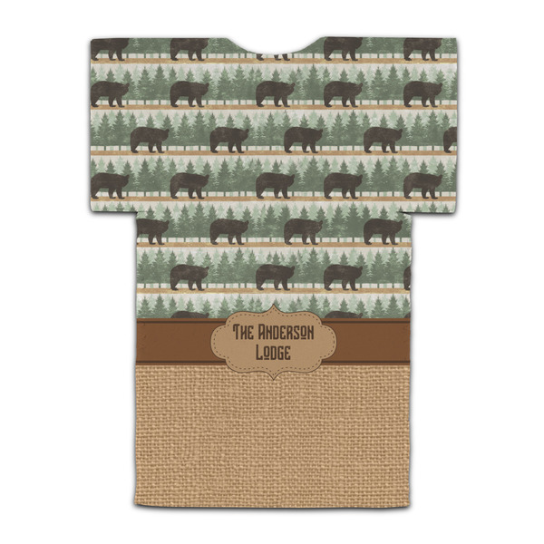 Cabin Jersey Bottle Cooler - BACK (flat)