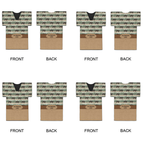 Cabin Jersey Bottle Cooler - Set of 4 - APPROVAL