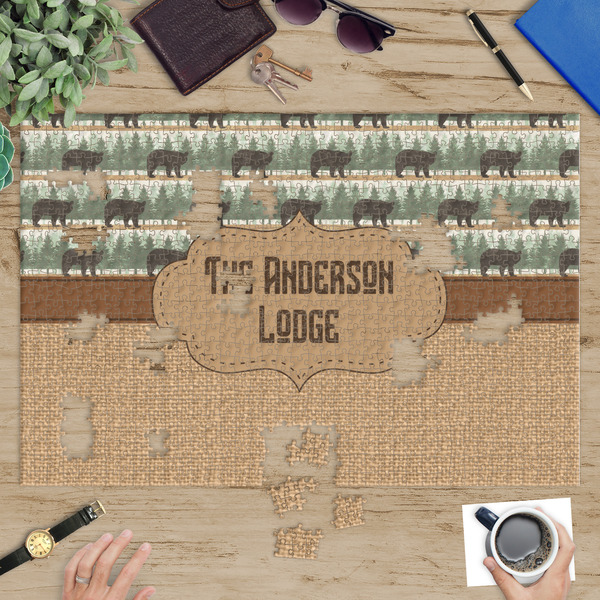 Cabin Jigsaw Puzzle 1014 Piece - In Context