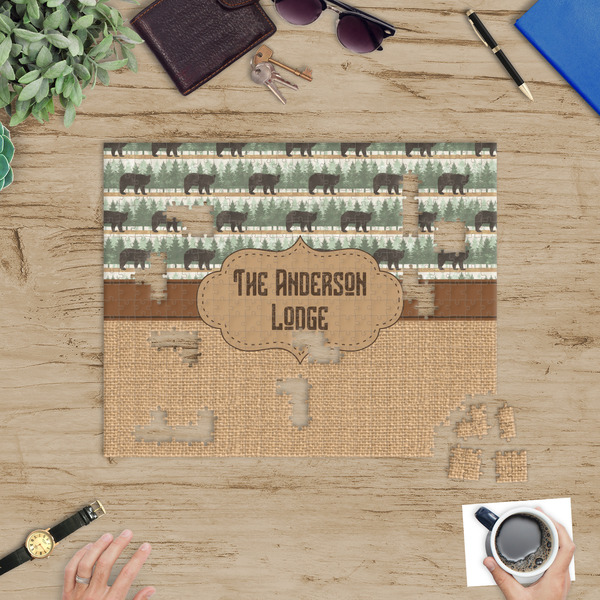 Cabin Jigsaw Puzzle 500 Piece - In Context