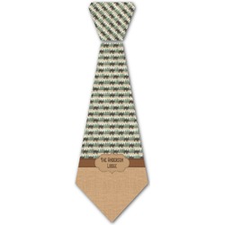 Cabin Iron On Tie (Personalized)