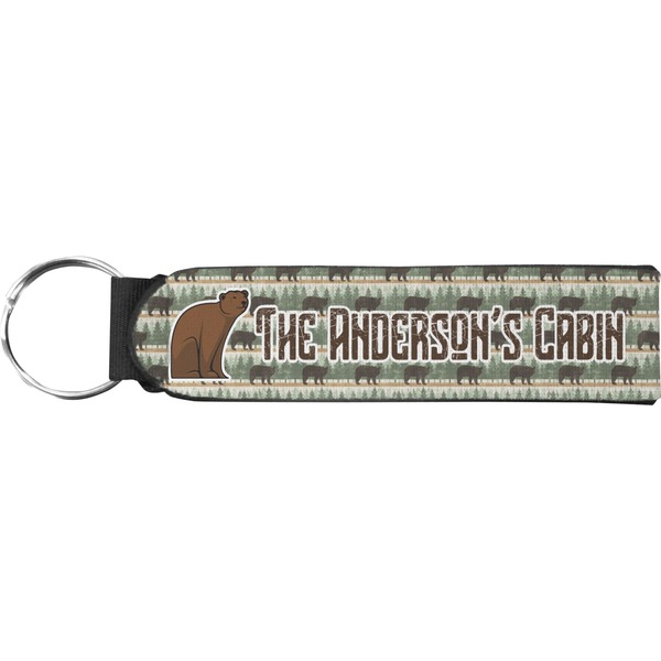 Custom Cabin Neoprene Keychain Fob (Personalized)