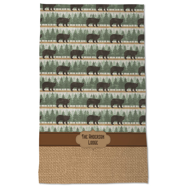 Cabin Kitchen Towel - Poly Cotton - Full Front