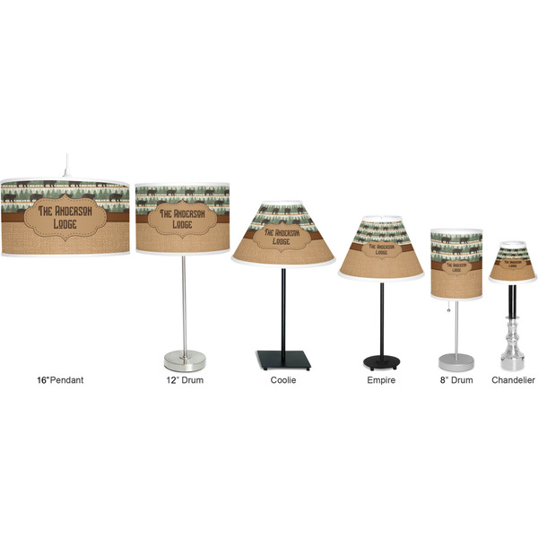 Cabin Lamp Full View Size Comparison