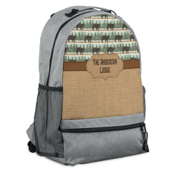 Cabin Backpack - Grey (Personalized)