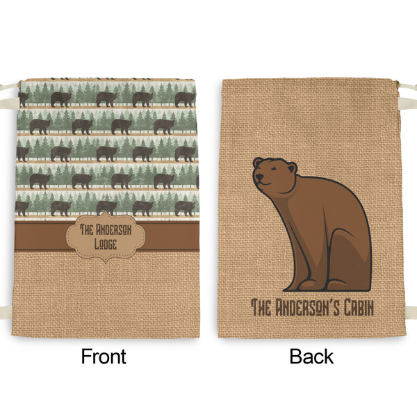 Cabin Large Laundry Bag - Front & Back View