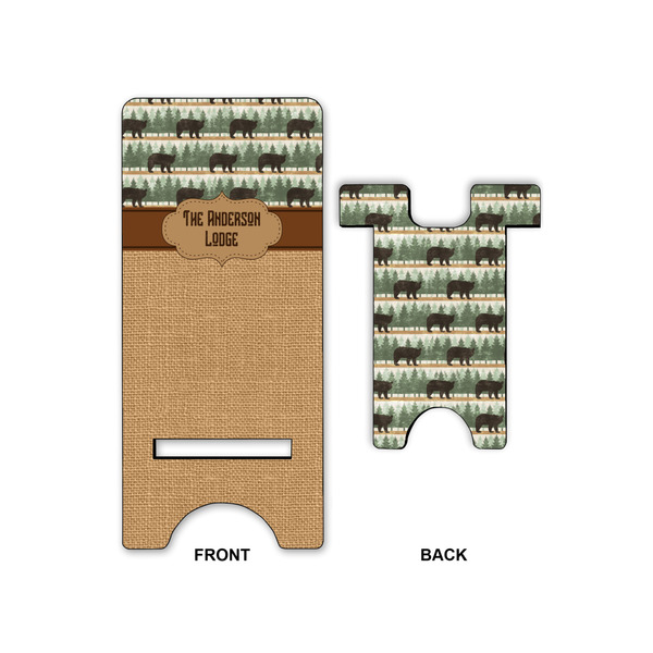 Cabin Large Phone Stand - Front & Back