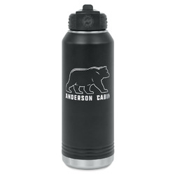 Cabin Water Bottles - Laser Engraved - Front & Back (Personalized)