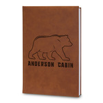 Cabin Leatherette Journal - Large - Double Sided (Personalized)