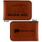 Cabin Leatherette Magnetic Money Clip - Front and Back