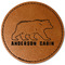 Cabin Leatherette Patches - Round
