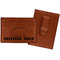 Cabin Leatherette Wallet with Money Clip (Personalized)