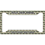Cabin License Plate Frame - Style A (Personalized)