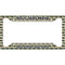Cabin License Plate Frame - Style A (Personalized)