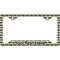 Cabin License Plate Frame - Style C (Personalized)