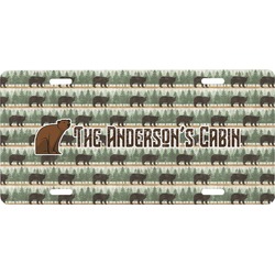 Cabin Front License Plate (Personalized)