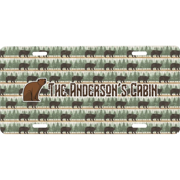 Custom Cabin Front License Plate (Personalized)