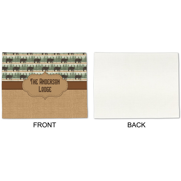 Cabin Linen Placemat - APPROVAL Single (single sided)