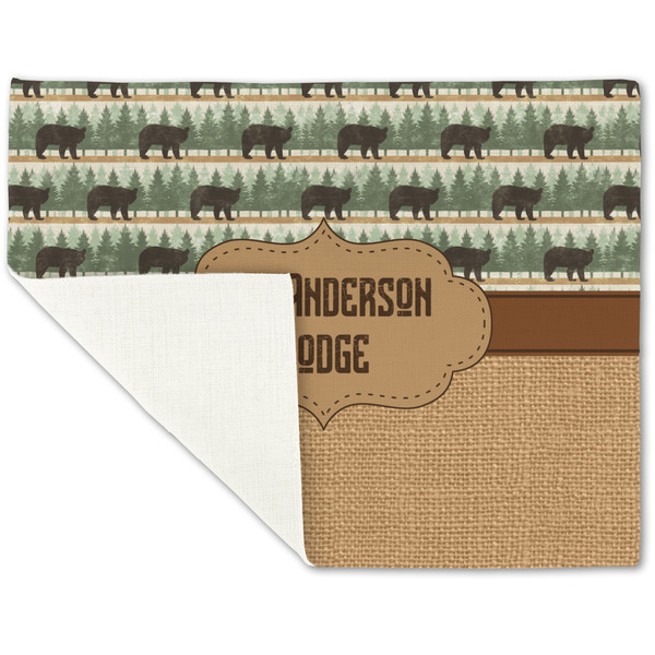 Cabin Linen Placemat - Folded Corner (single side)