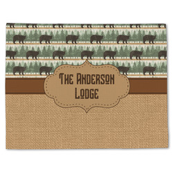 Cabin Single-Sided Linen Placemat - Single w/ Name or Text