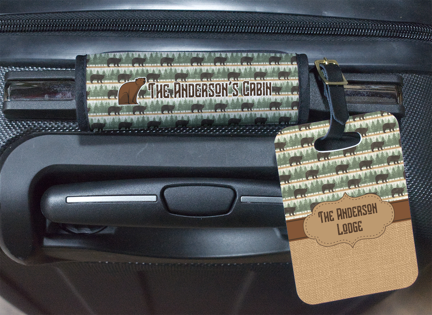 Cabin Plastic Luggage Tags (Personalized) YouCustomizeIt