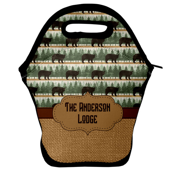 Custom Cabin Lunch Bag w/ Name or Text