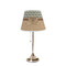 Cabin Poly Film Empire Lampshade - On Stand