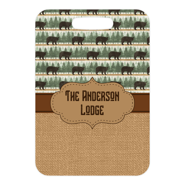 Cabin Metal Luggage Tag - Front Without Strap