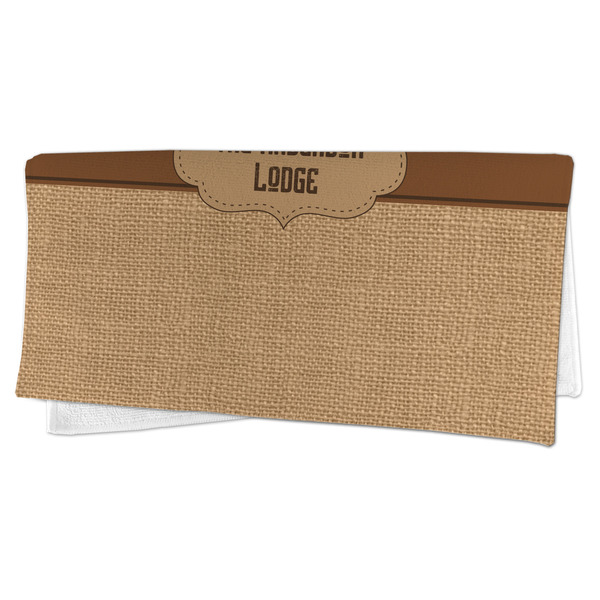 Cabin Microfiber Dish Rag - FOLDED (half)