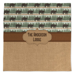 Cabin Microfiber Dish Towel (Personalized)