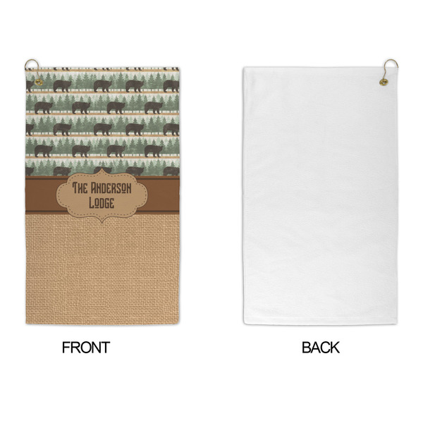 Cabin Microfiber Golf Towels - APPROVAL