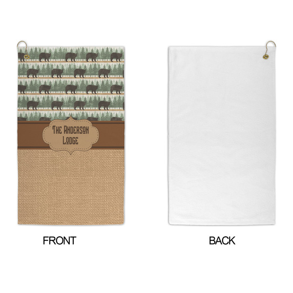 Cabin Microfiber Golf Towels - APPROVAL