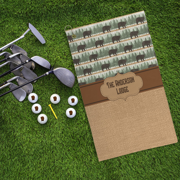 Cabin Microfiber Golf Towels - LIFESTYLE