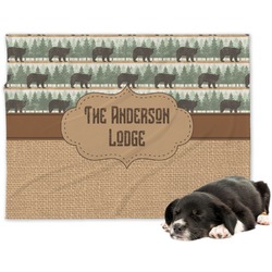 Cabin Dog Blanket (Personalized)
