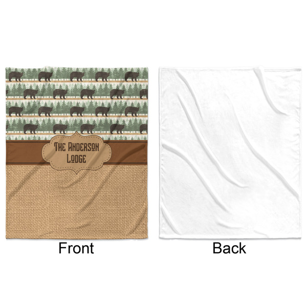 Cabin Minky Blanket - 50"x60" - Single Sided - Front & Back