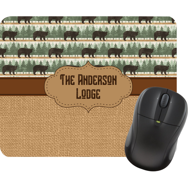 Custom Cabin Rectangular Mouse Pad (Personalized)