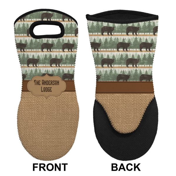 Cabin Neoprene Oven Mitt (Front & Back)