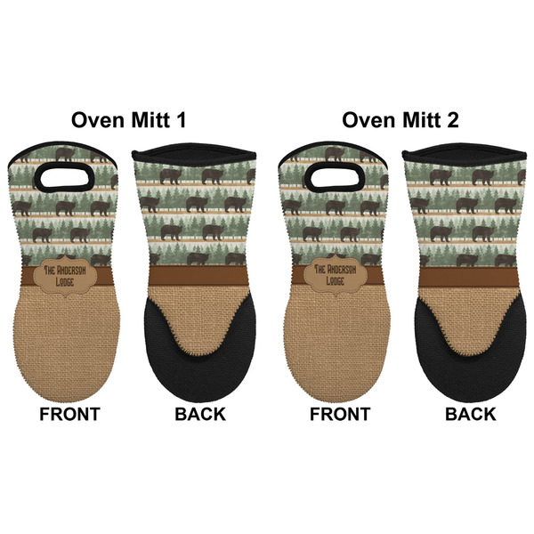 Cabin Neoprene Oven Mitt - Set of 2 - Approval