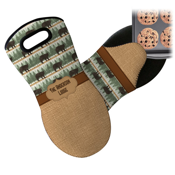 Cabin Neoprene Oven Mitt