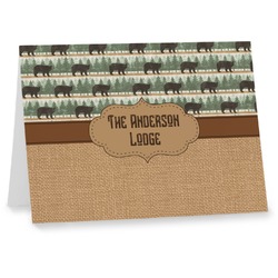 Cabin Note cards (Personalized)